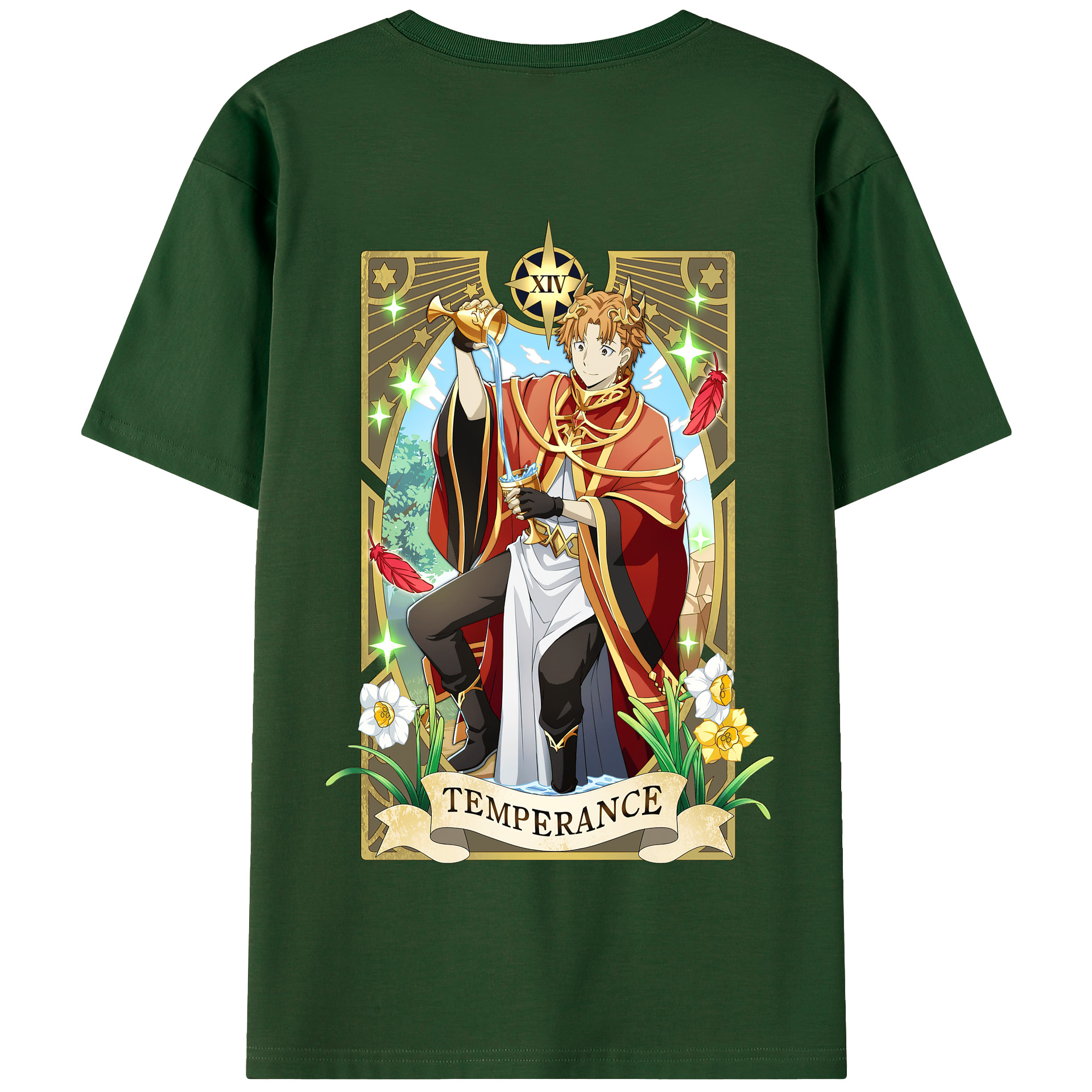 （画像用） 文豪ストレイドッグス Bungo Stray Dogs 綿100％半袖Tシャツ（背面プリント）